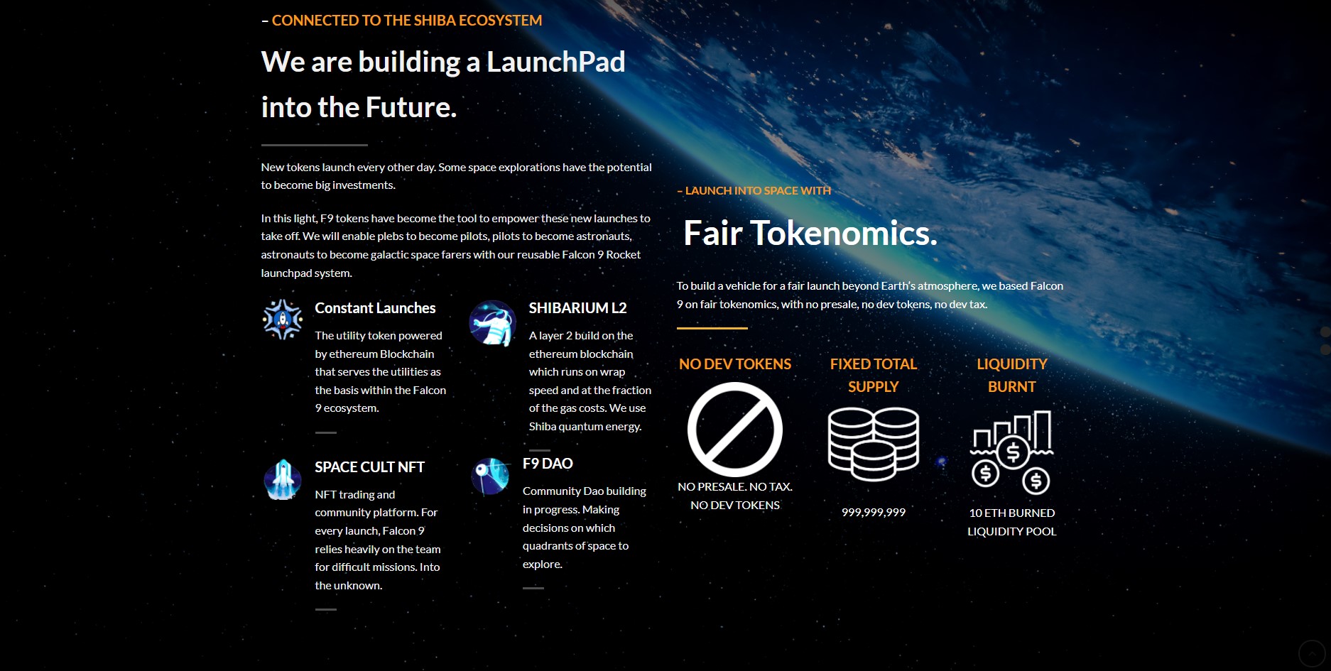 F9tokens Homepage 2
